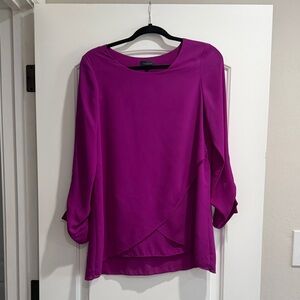 The Limited Fuchsia Blouse